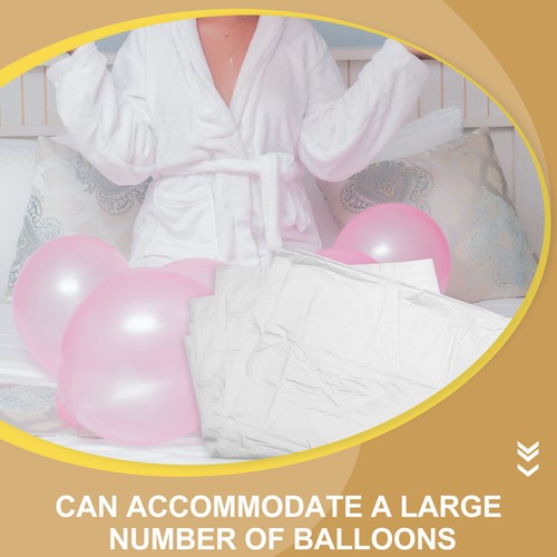 5 Pezzi Sacchetti Palloncini Trasporto Stoccaggio Festa Grande Capacità Trasporto - Foto 3 di 12