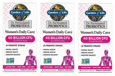 #ad 3 of Garden of Life Dr. Formulate Probiotics Women 40 Billion 30 Ct Exp 10 2026 $39.99