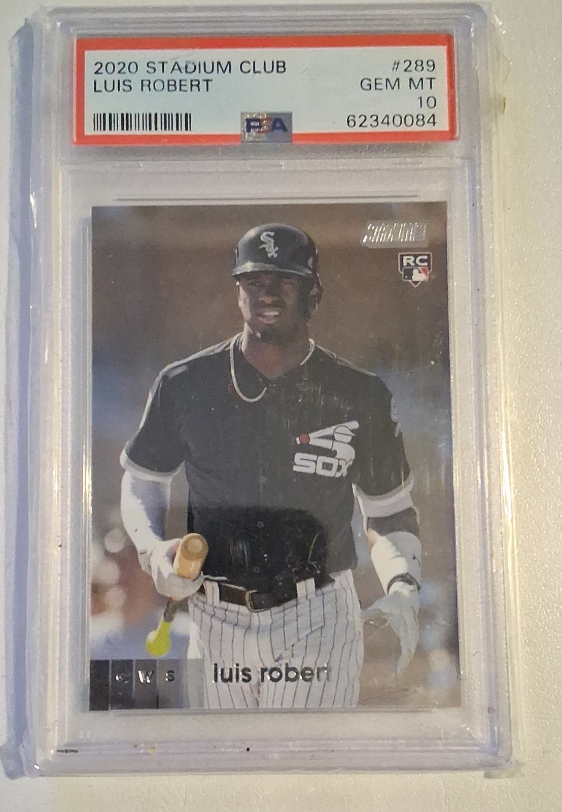 2020 Topps Stadium Club - Base Luis Robert #289 Spring Training Jersey (RC)