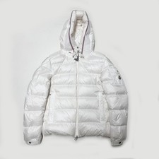100% AUTHENTIC MONCLER PAVIN SIZE 3 L M PUFFER DOWN JACKET WHITE JACKET MENS