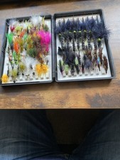 Black Fox Fly Box and Flies Trout Flies