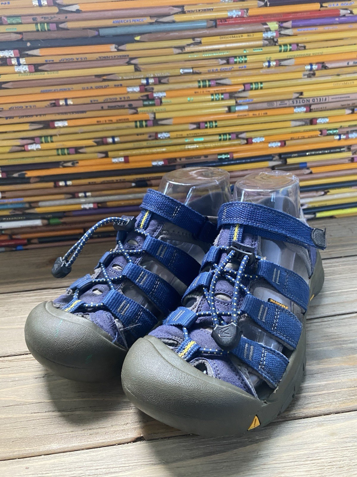 Sandali Keen Newport H2 grandi bambini giovani taglia 4 blu impermeabili scarpe sportive ragazzi