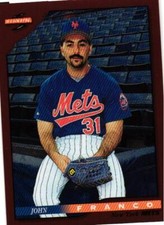 1996 Score #15 John Franco Dugout Collection (Series Two)