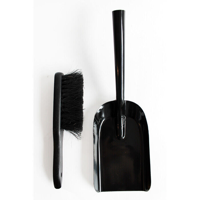 Mansion Fireside Coal Log Burner Stove Ash Shovel Spade and Brush Set
