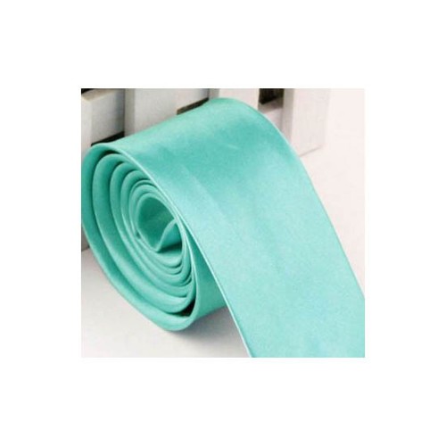 Mens SKINNY TIE Plain Wedding Slim Necktie Formal Casual Narrow Party men's ties - Picture 24 of 25
