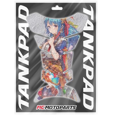 Non-slip Grip Tank Pad Protector Universal For Motorcycle TP101 #3601695