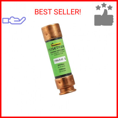 Bussmann FRN-R-60 60 Amp Fusetron Dual Element Time-Delay Current ...