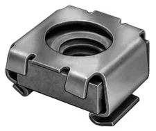 5/16-18 Cage Nuts | Fits 1/2" Hole | Phosphate Finish