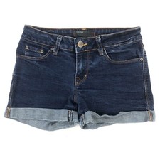 BDG Shortie Jean Shorts Women  s Size 26 Cuffed Blue Denim Stretch W27  USA Made
