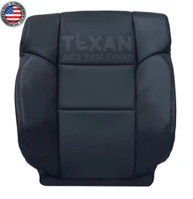 For 2009 to 2014 Acura TSX V6 Driver Side Lean Back Perforated Seat Cover Black