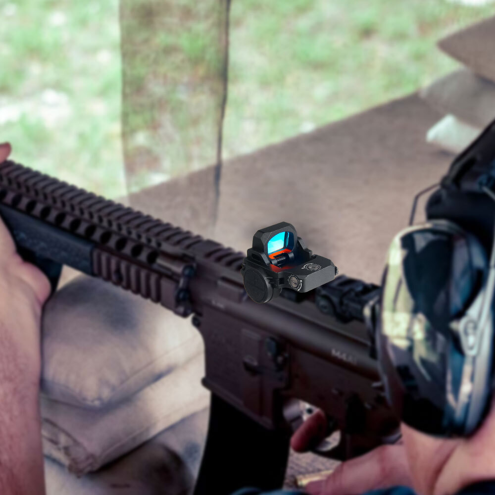 Mini Flip Up Red Dot Sight Scope RMR Fits GLOCK MOS G17 G19 G22 G23