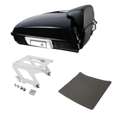 Razor Trunk Backrest Solo Mount Fit For Harley Low Rider Sport Glide 18-25
