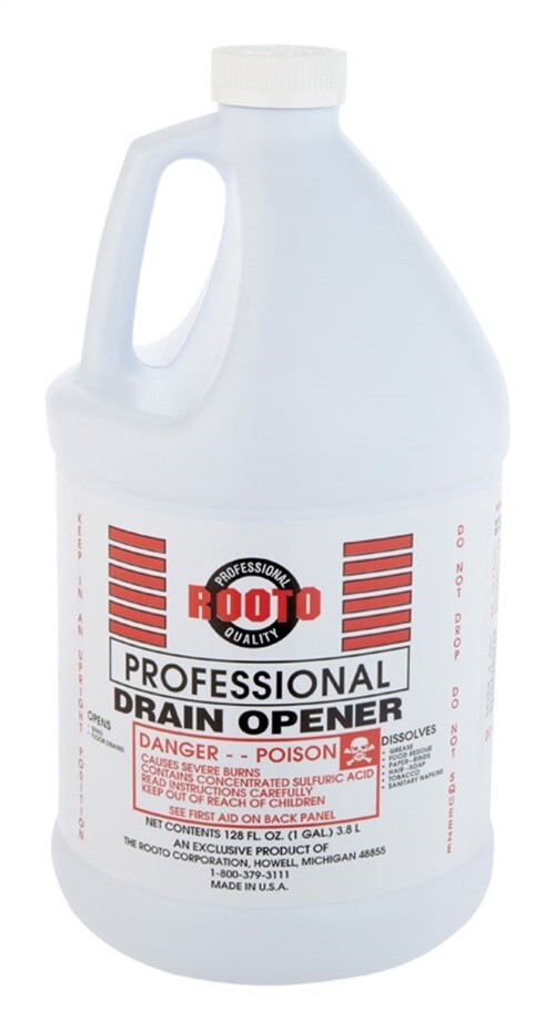Rooto Professional Liquid Drain Opener 1 gal eBay