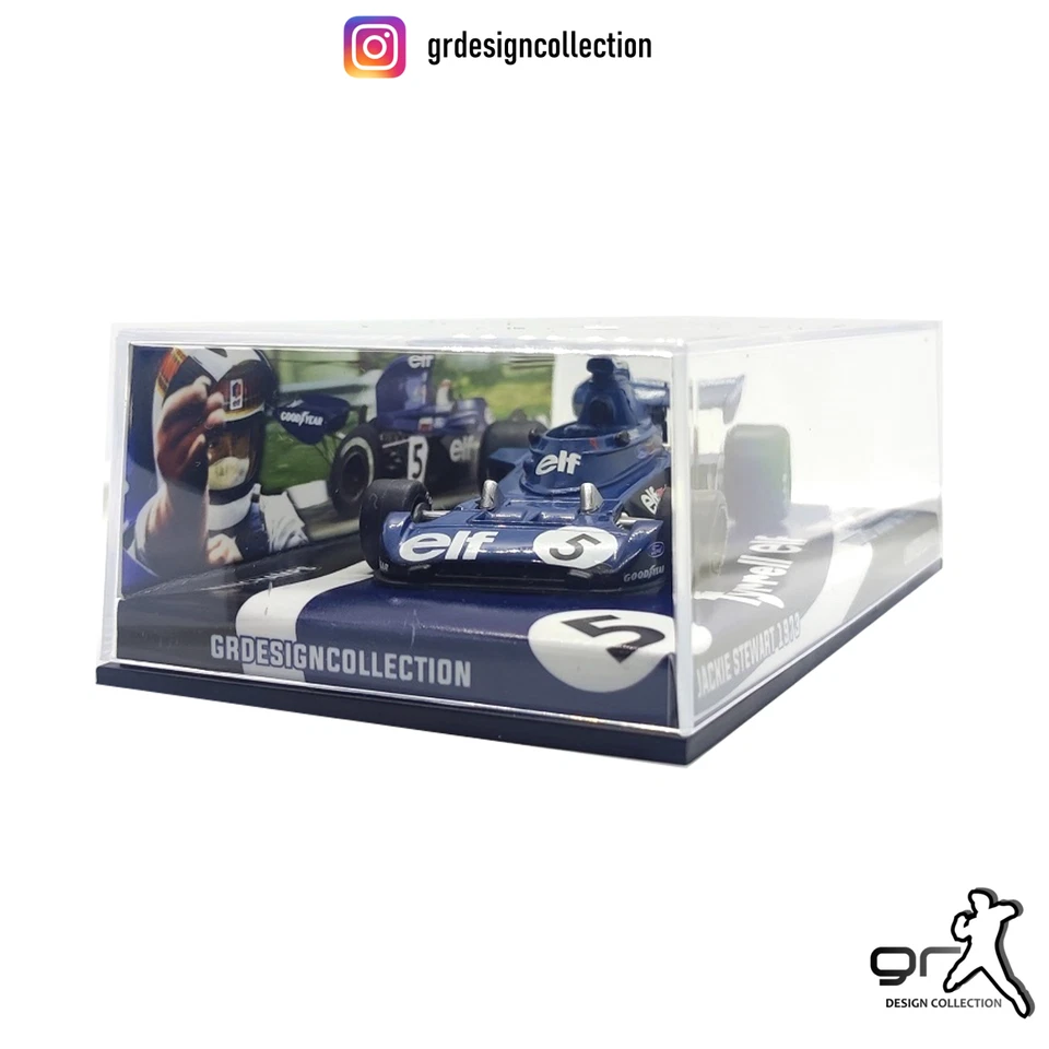 Jackie Stewart - Tyrrell Ford 006 - F1 World Champion 1973 / Altaya - IXO / 1:43 - Immagine 3 di 4