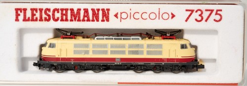 Fleischmann N 7375 locomotiva elettrica 103 118-6 DB