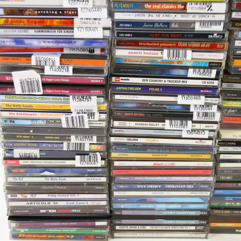 Musik CD Alben Sampler Sammlung Konvolut Music 100 x Rock Metal House Pop Techno - Bild 4 von 4