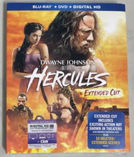 Hercules Blu-ray/DVD, 2014 2-Disc, Unrated With Slipcover New Sealed