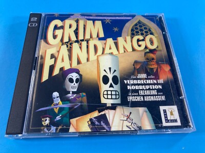 Grim Fandango - 2 CDs - PC CD Spiel
