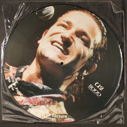 U2 / BONO: interview picture disc BAKTABAK 12" LP 33 RPM United Kingdom - Picture 2 of 2