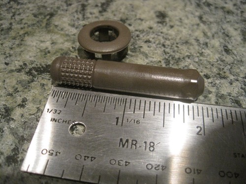 OEM Honda Accord Door Lock Knob Brown with Base Seat 2003 2004 2005 2006