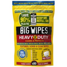 Big Wipes 2026 Heavy-Duty Pro+ Chusteczki antywirusowe (ładownica uzupełniająca 80 chusteczek)
