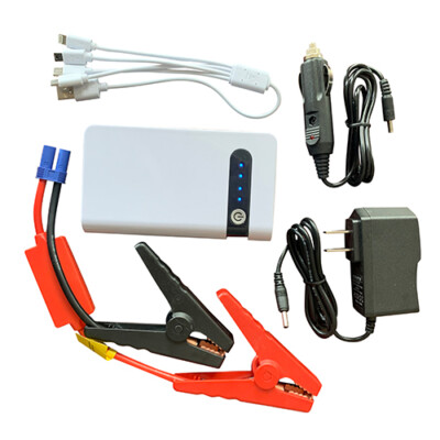 Car Jump Starter, 400A Portable Charger Power Bank with LED Flash Light |  eBay