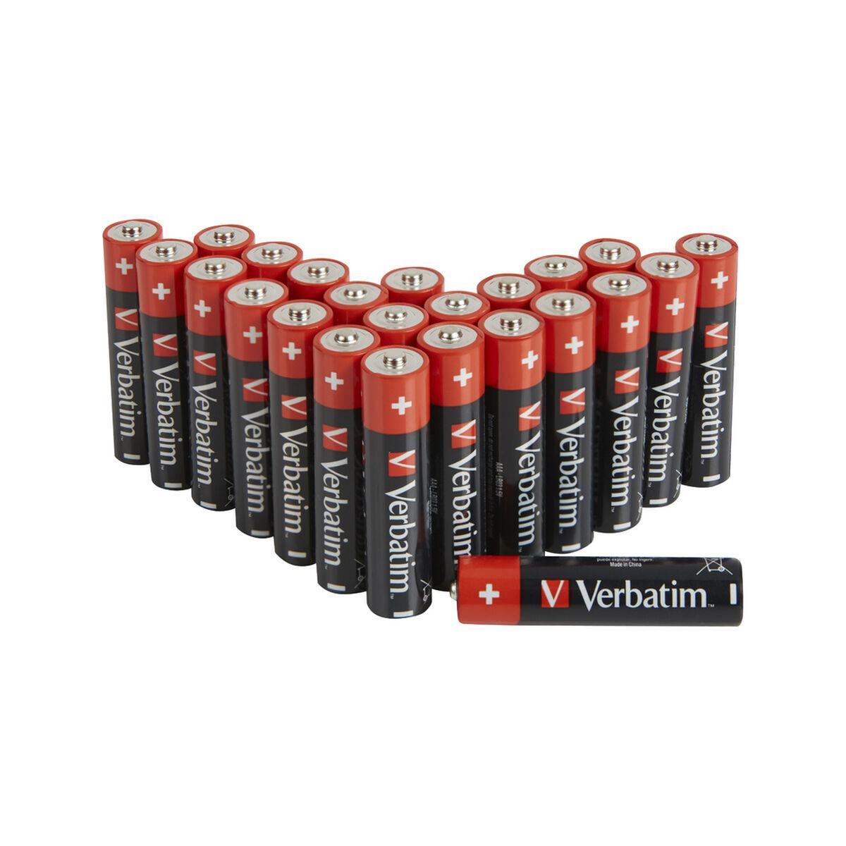 Verbatim 49504 Mini Stilo AAA: 24 Pile Alcaline Alta Durata 1.5V