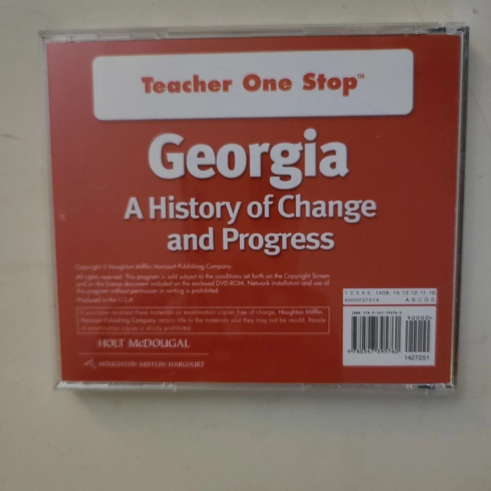 TEACHER ONE-STOP Georgia: A History of Change & Progress  GRADE 8 / CD-ROM - Image 2 of 3