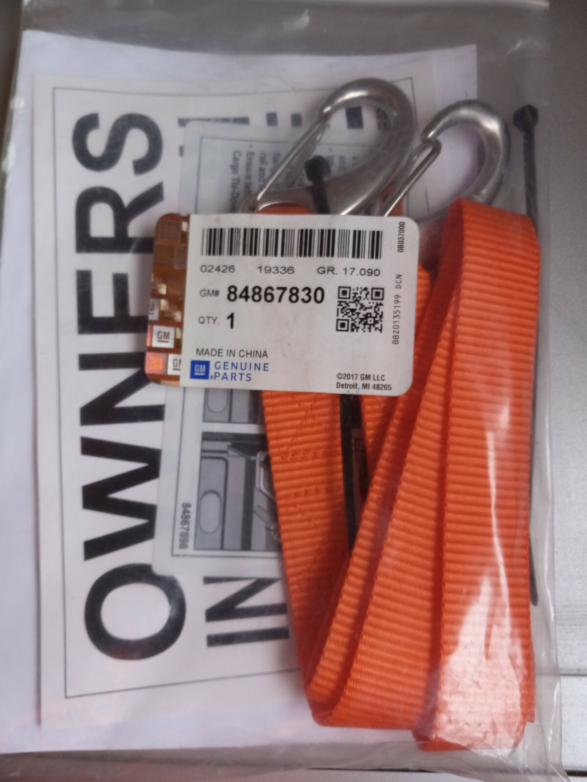 Genuine GM Attachment Kit 84867830 Harness Clips Group # 17.090 | eBay