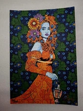 Official DEAD &CO BLOTTER ART By Chuck Sperry on actual blotter paper S/N