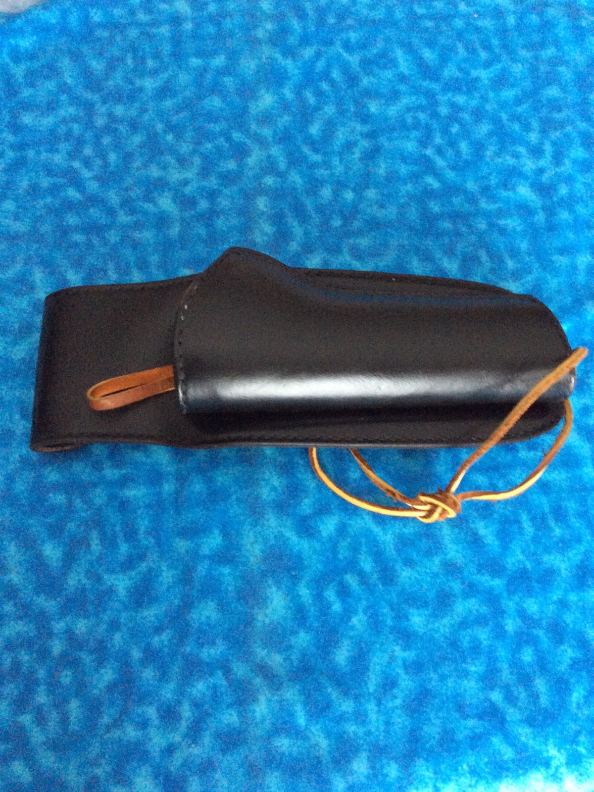 Hunter Buscader # 12 LH Holster For 5-1/2” Bbl Ruger-H&R Revolver NOS #678