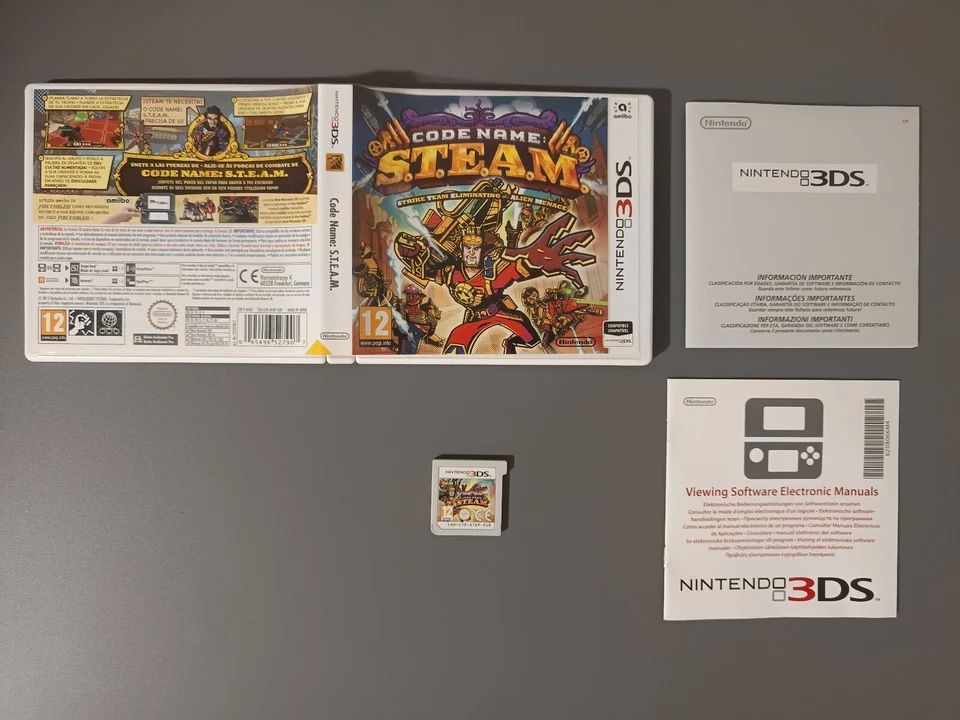 Nintendo 3DS Code Name S.T.E.A.M. precintado Pal España, foto 1 de 4
