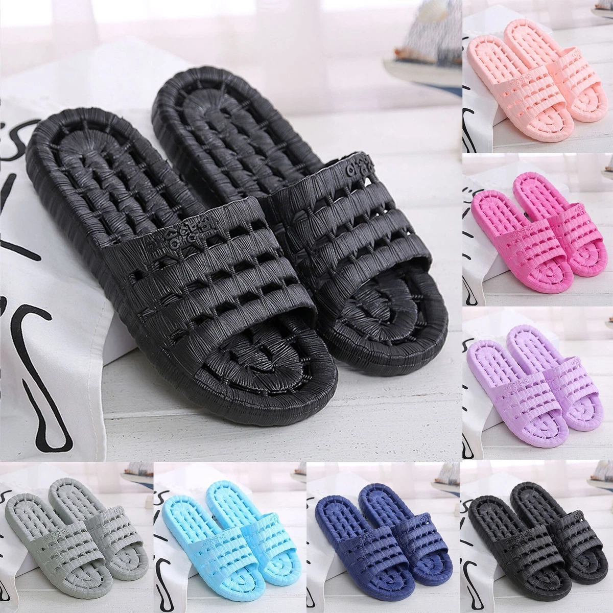 Relaxed fit deals slippers