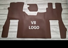 SCANIA S V8 BROWN RHD FAUX LEATHER FLOOR MAT FLAT FLOOR SWIVEL CAPTAIN SEAT