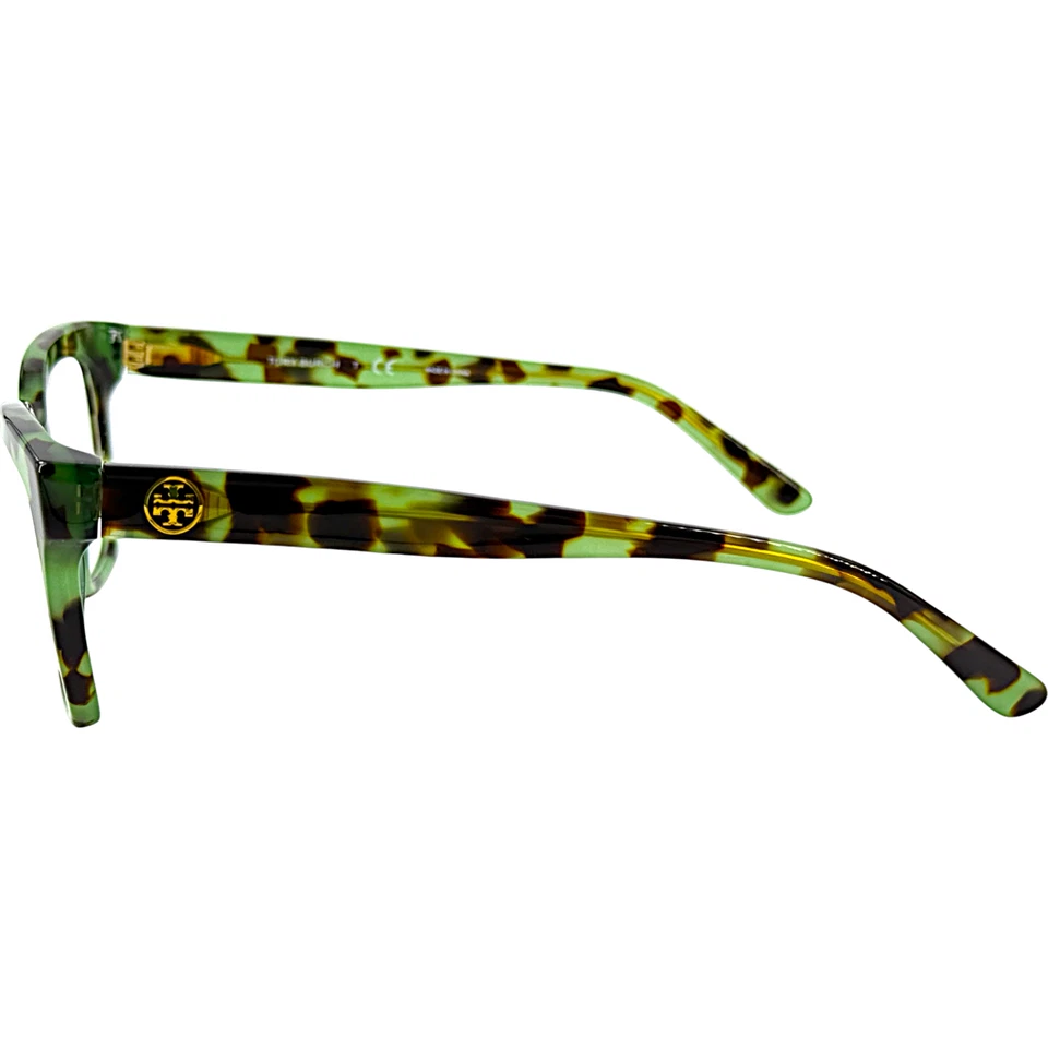 Marco de gafas de plástico para mujer Tory Burch TY2081 1703 verde tortuga 52-17 Foto 4 de 4