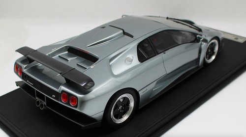 1/12 Escala Gl Modelos Lamborghini Diablo GT De 1990 IN Plata Piel 15 Piezas - Imagen 5 de 10