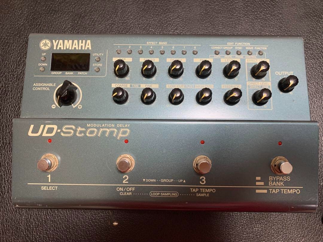 Yamaha UD Stomp MODULATION DELAY w/ box power supply Allan 