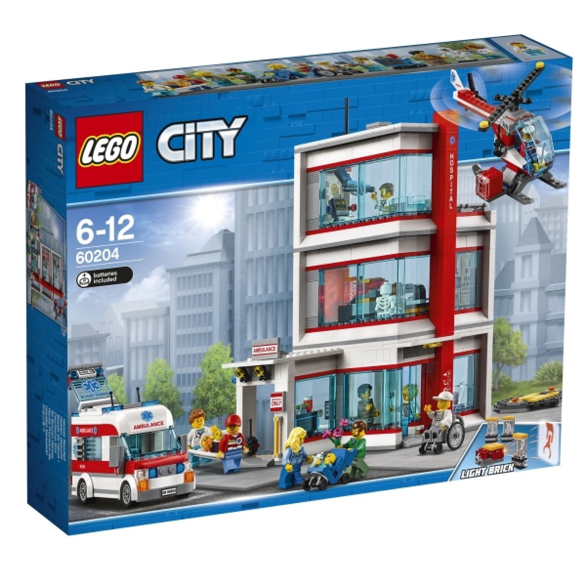 LEGO ® città Set 60204 ospedale LEGO ® città Set 60204 ospedale consegna gratuita