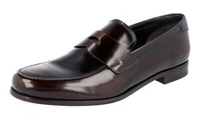 PRADA Leather Loafer Slipper Dress Shoes - Model 2DB137 - Brown -  US 8 EU 41