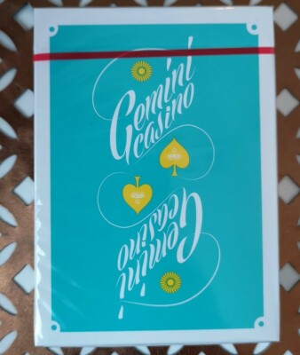 Gemini Casino Blue 1975 Playing Cards New & Sealed Limited Edition USPCC Deck
