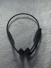 AfterShokz OpenComm ASC100 Stereo Bone Conduction Headset Black No Charger