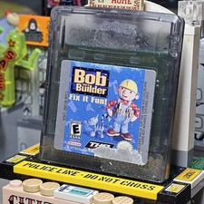 Bob the Builder: Fix it Fun (Nintendo Game Boy Color, 2001) Tested Game Only