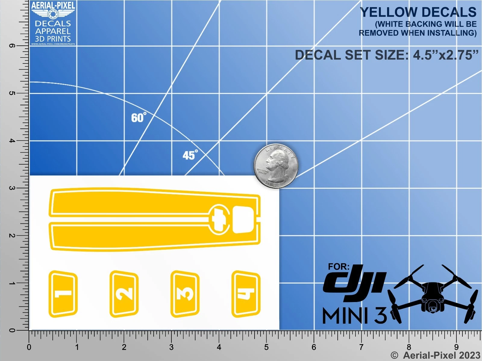 Yellow Decal