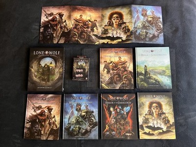 Cubicle 7 - Lone Wolf Adventure Game - Complete Retail Set - NEW