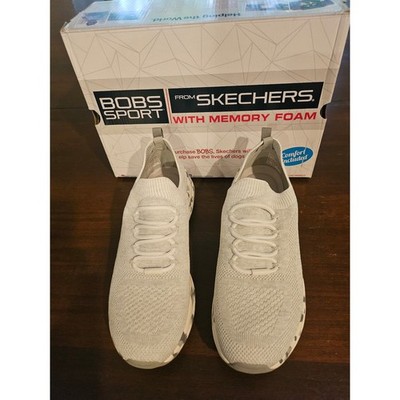 Skechers Bobs Sparrow 2.0 Brindle Bae Womens 10 Gray Slip On Sneakers 117057