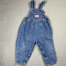 Vintage Oshkosh B Gosh Vestbak Overalls Bib Jumper Youth Size 3T Denim USA Made