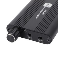 Portable HiFi Headphone Amplifier With Bass Control For Music Lovers Easy To Use