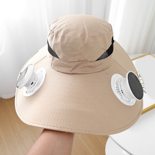 Efficient Solar Fan for Fisherman Hats with Detachable and USB Charging - Picture 10 of 10