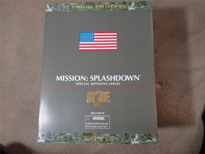GI JOE Timeless Collection Mission Splashdown Space Capsule-Black