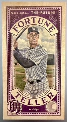 Aaron Judge 2019 Topps Gypsy Queen Fortune Teller Mini #FTMAJ